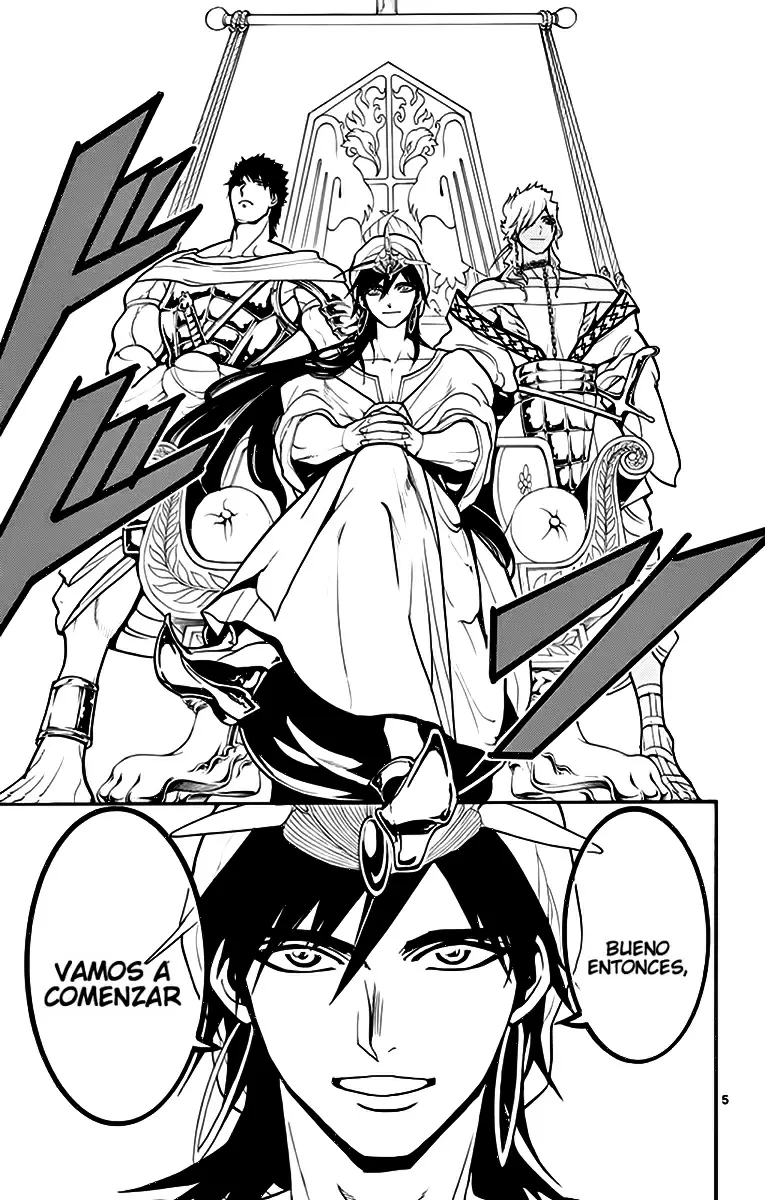 Magi - Labyrinth of Magic capítulo 213, página 5
