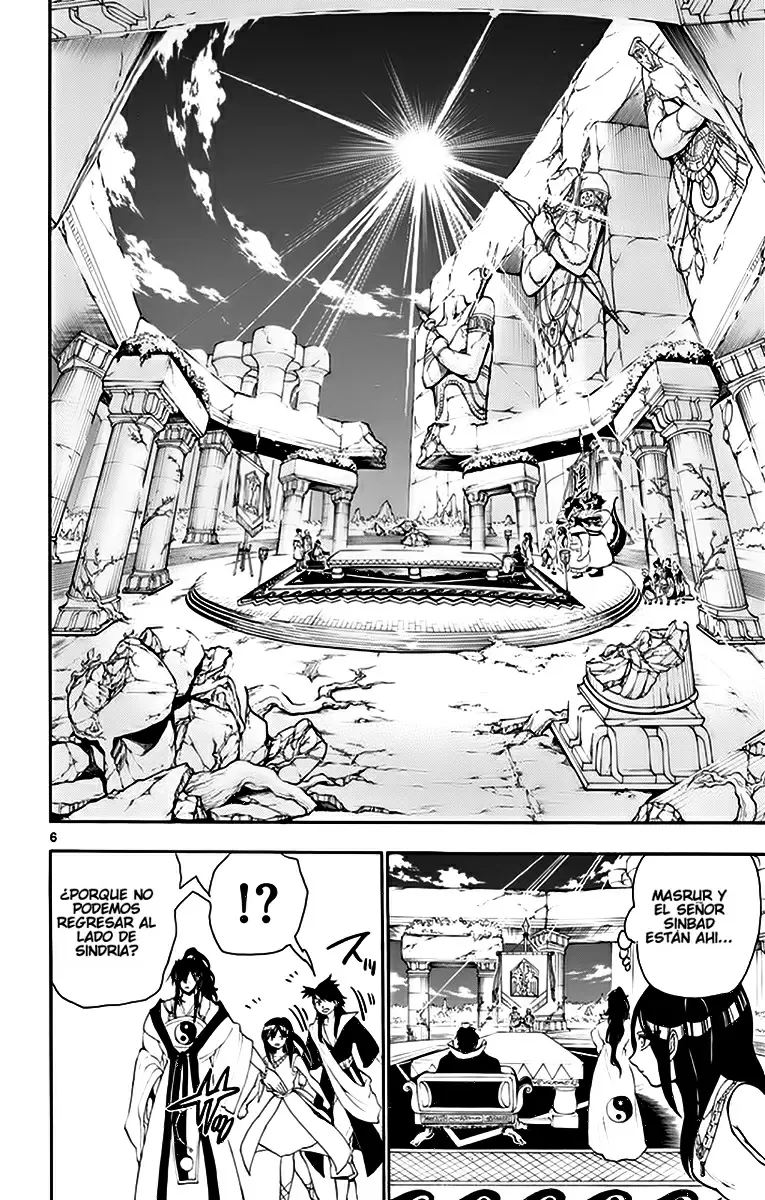 Magi - Labyrinth of Magic capítulo 213, página 6