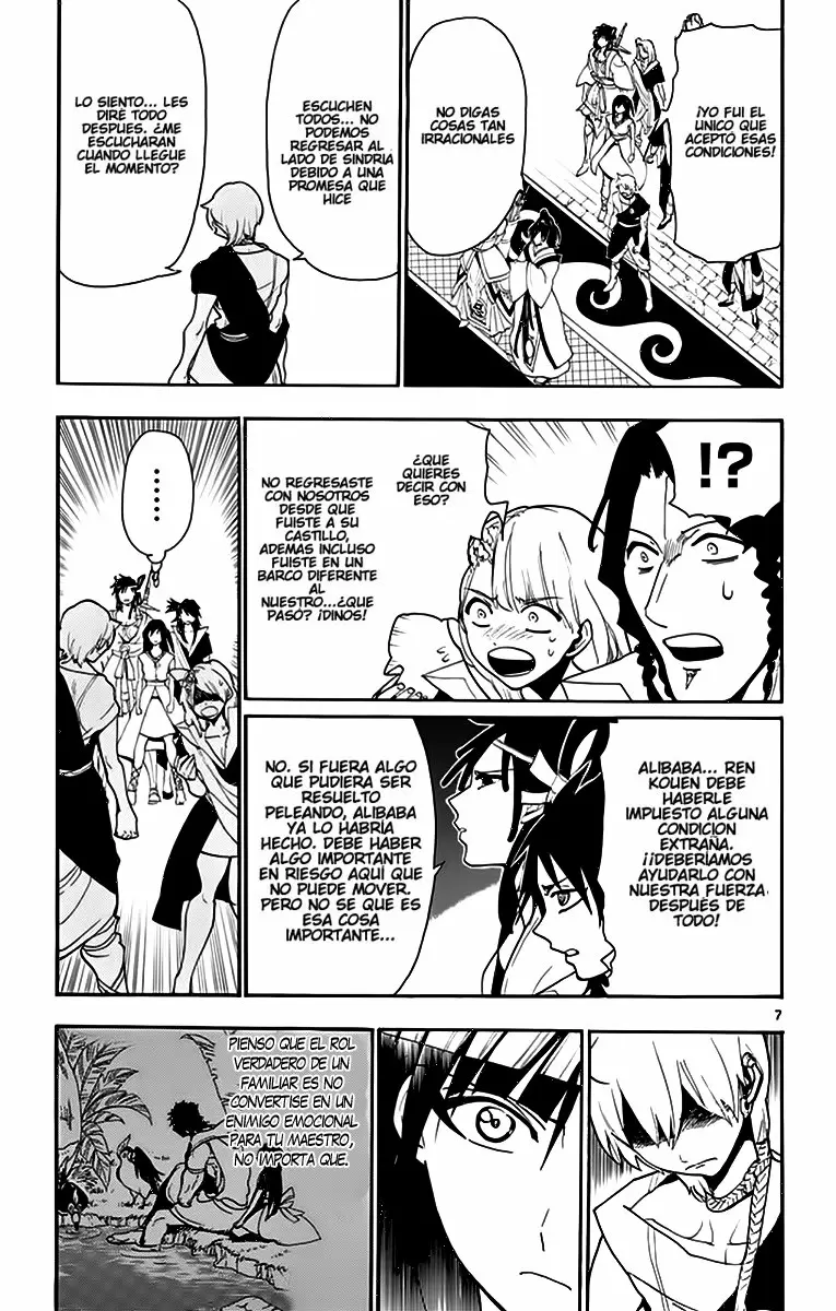 Magi - Labyrinth of Magic capítulo 213, página 7