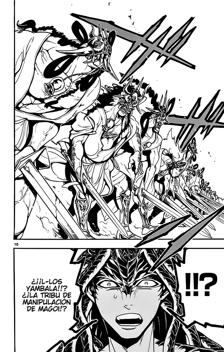 Magi - Labyrinth of Magic capítulo 213, página 10