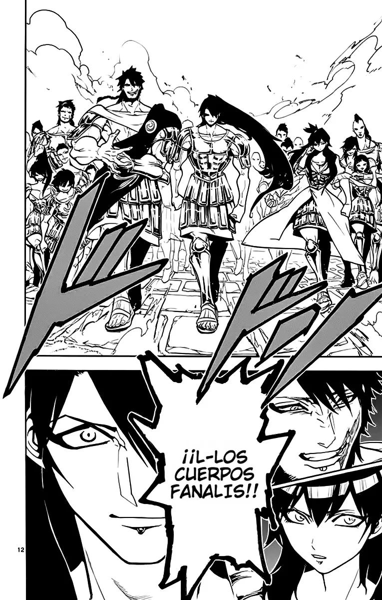 Magi - Labyrinth of Magic capítulo 213, página 12
