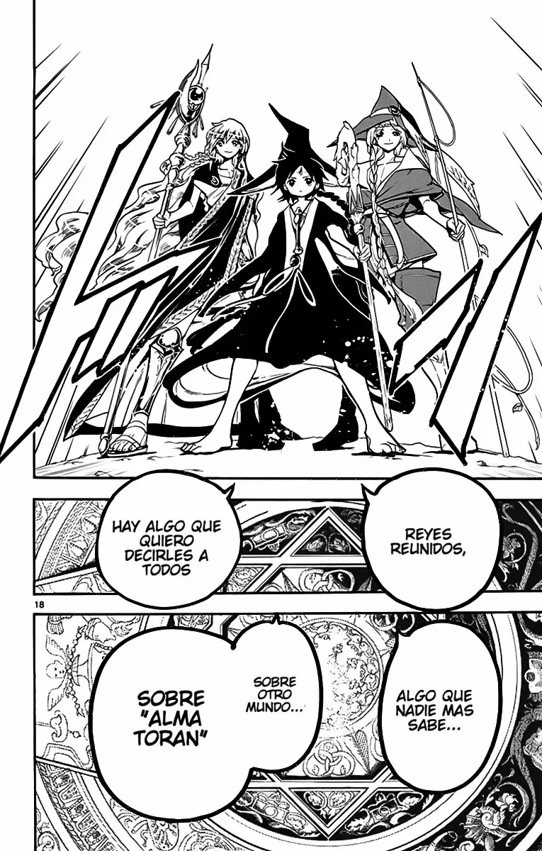 Magi - Labyrinth of Magic capítulo 213, página 18