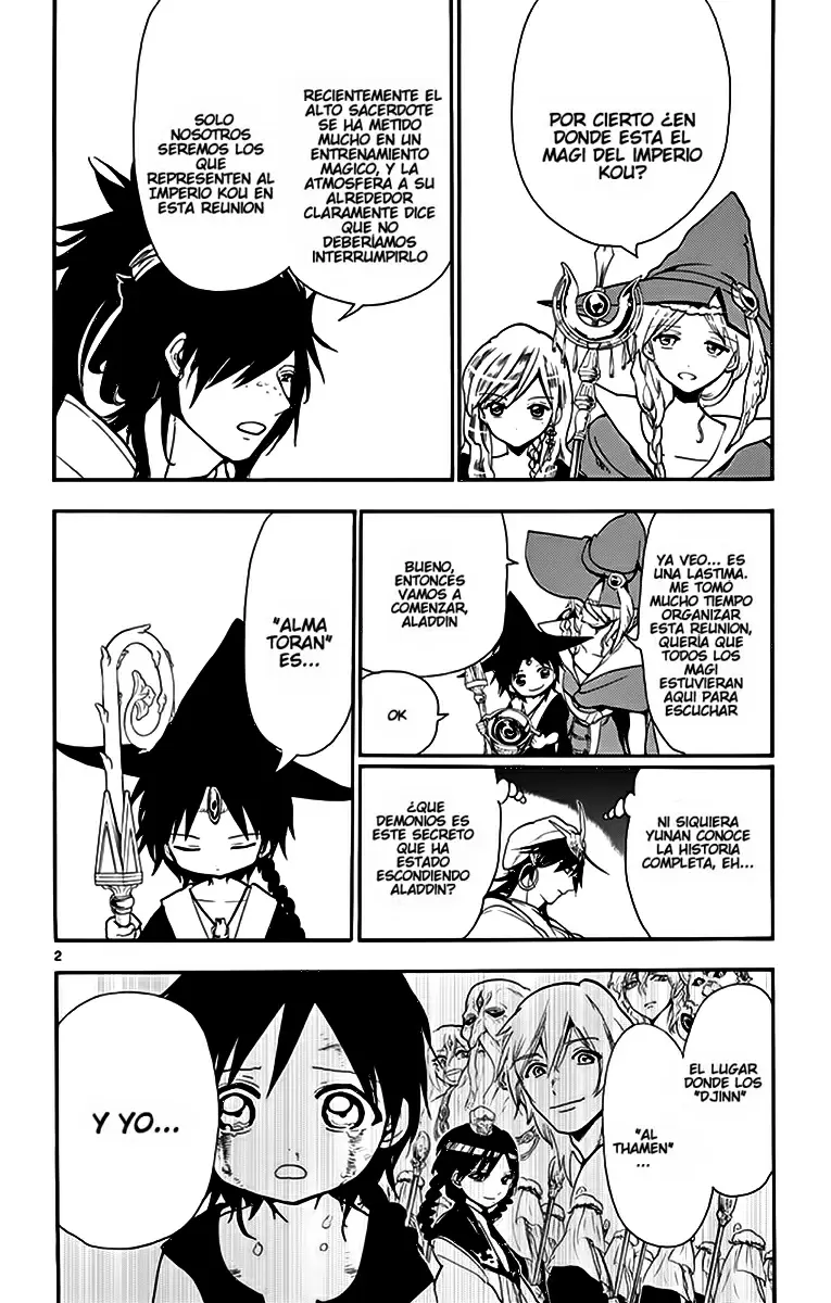 Magi - Labyrinth of Magic capítulo 214, página 2