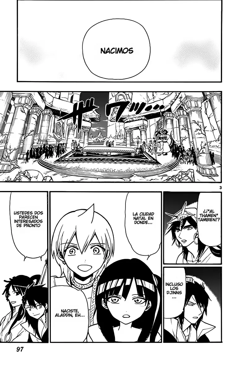 Magi - Labyrinth of Magic capítulo 214, página 3