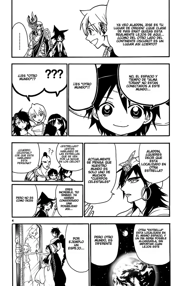 Magi - Labyrinth of Magic capítulo 214, página 4
