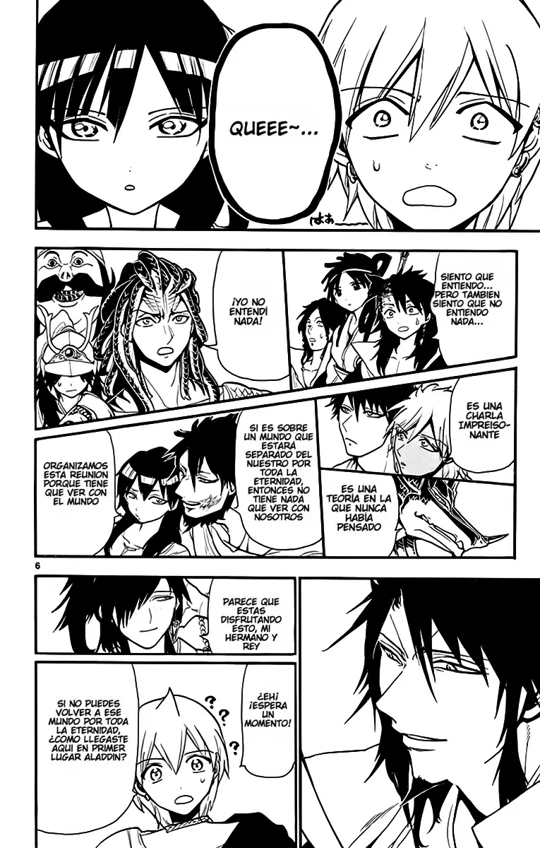 Magi - Labyrinth of Magic capítulo 214, página 6