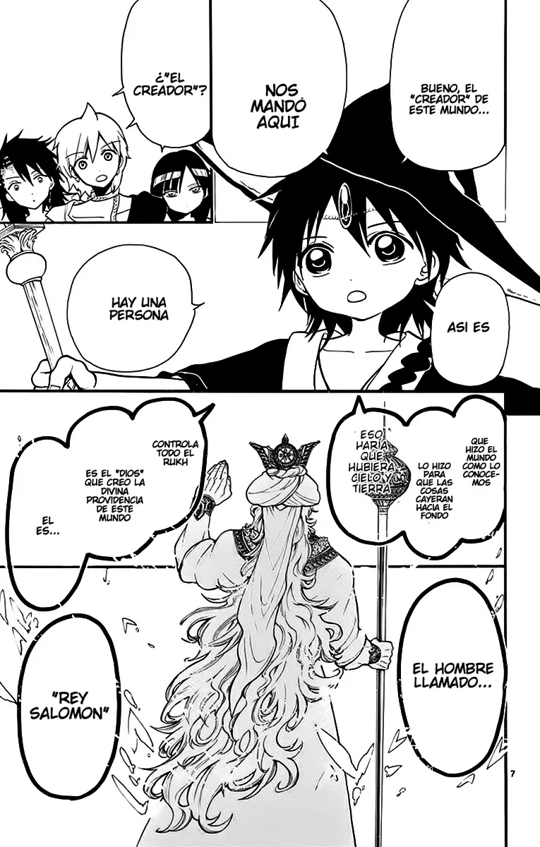 Magi - Labyrinth of Magic capítulo 214, página 7