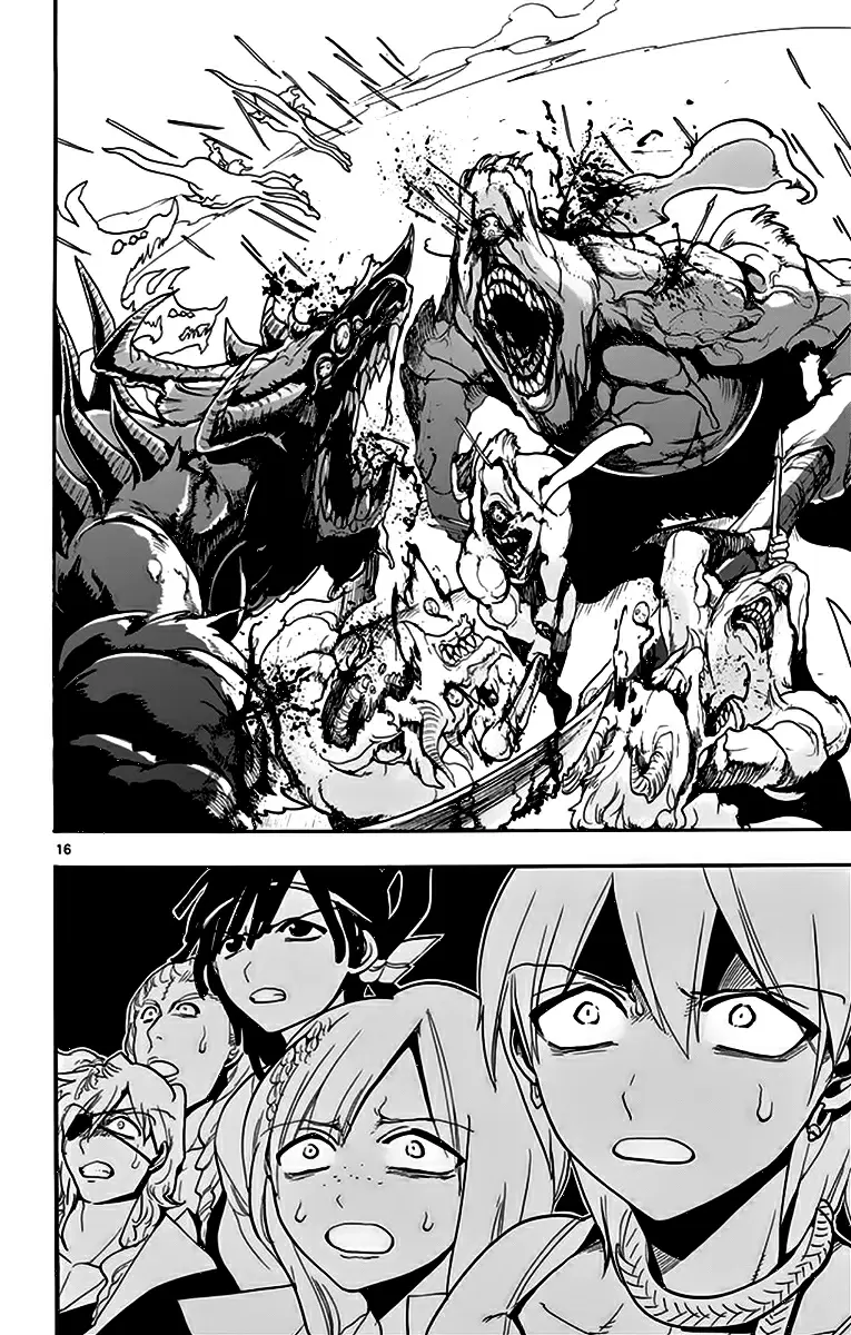 Magi - Labyrinth of Magic capítulo 214, página 16