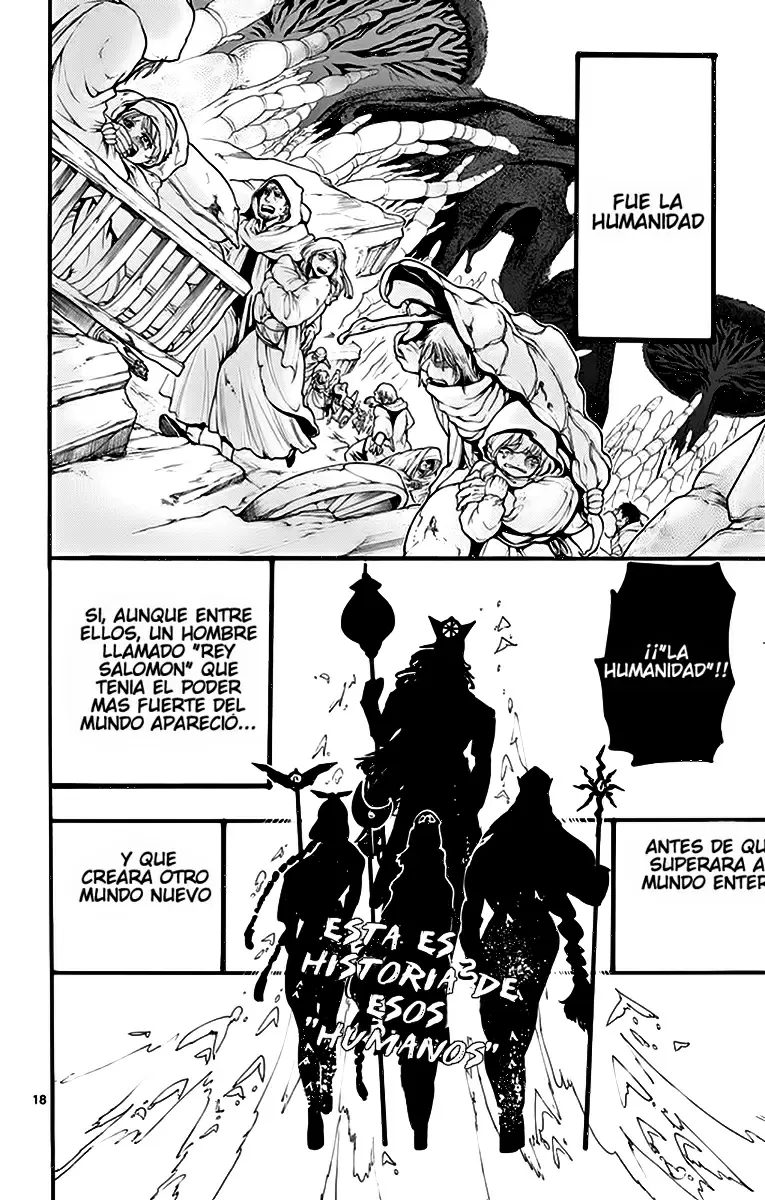 Magi - Labyrinth of Magic capítulo 214, página 18