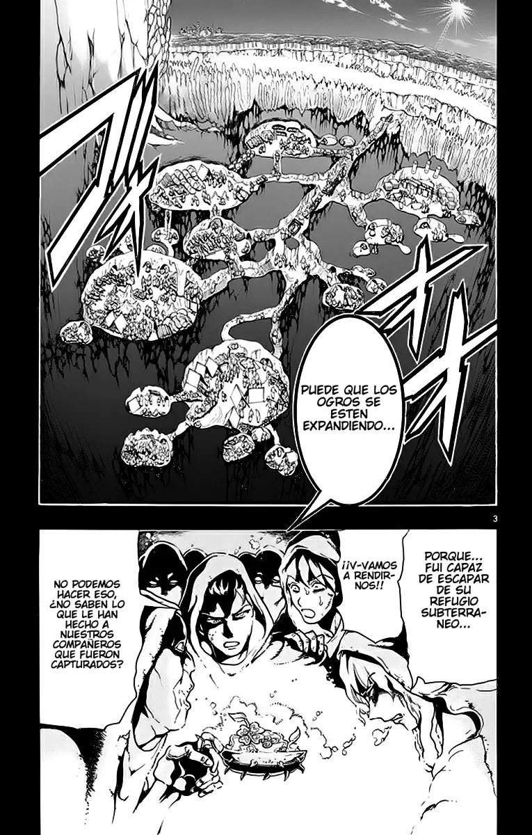 Magi - Labyrinth of Magic capítulo 215, página 3