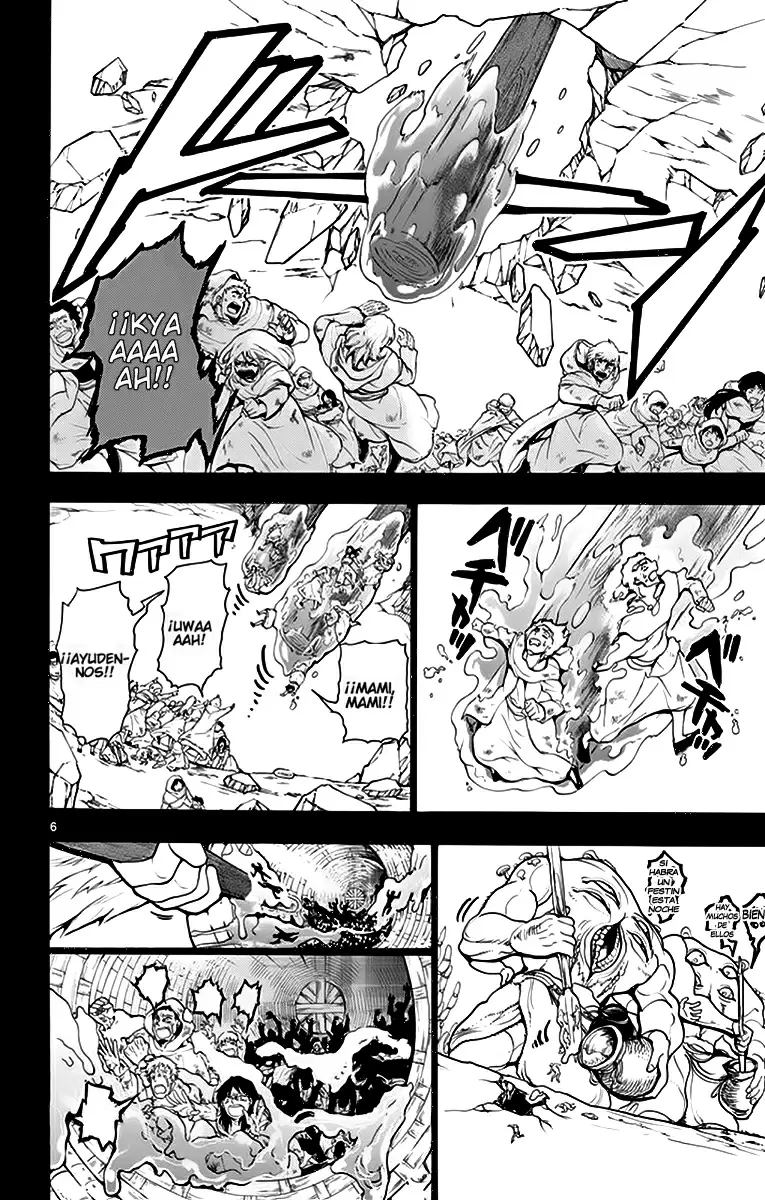 Magi - Labyrinth of Magic capítulo 215, página 6