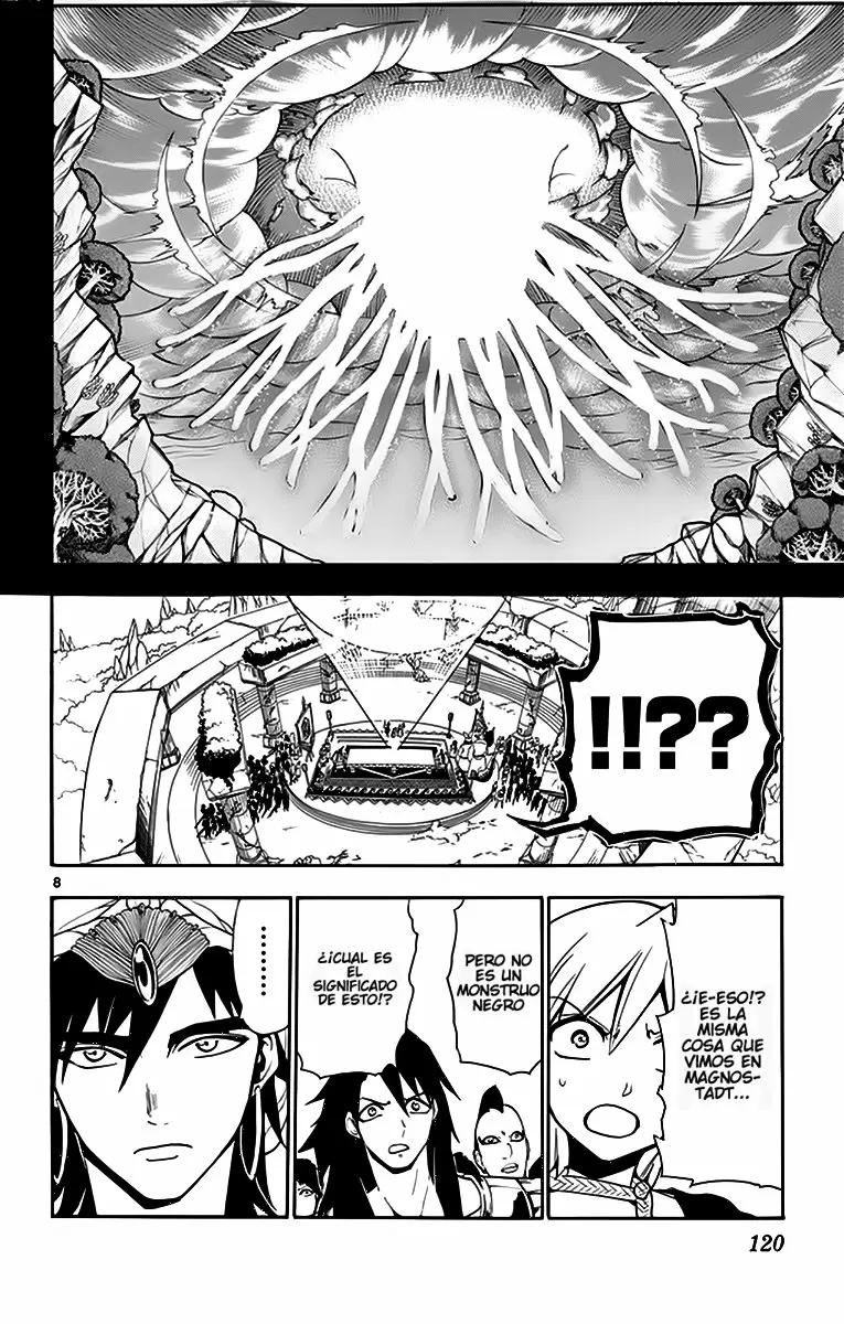 Magi - Labyrinth of Magic capítulo 215, página 8