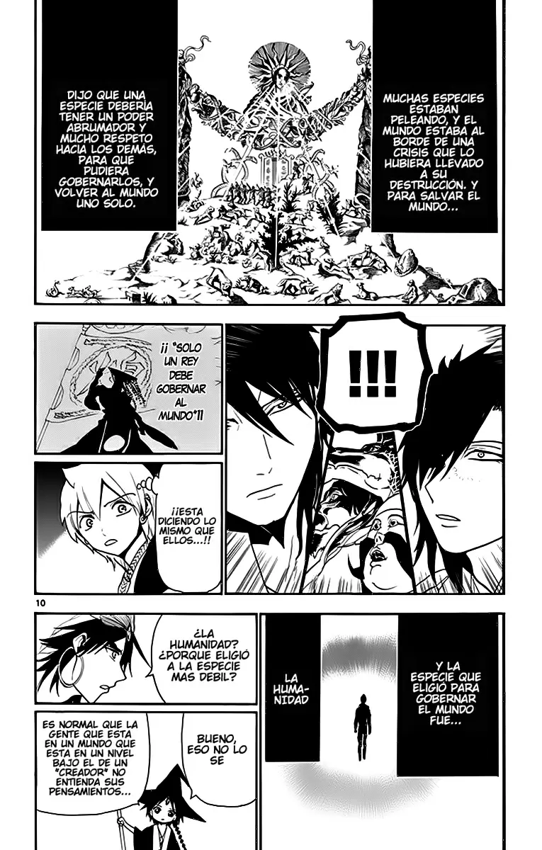 Magi - Labyrinth of Magic capítulo 215, página 10