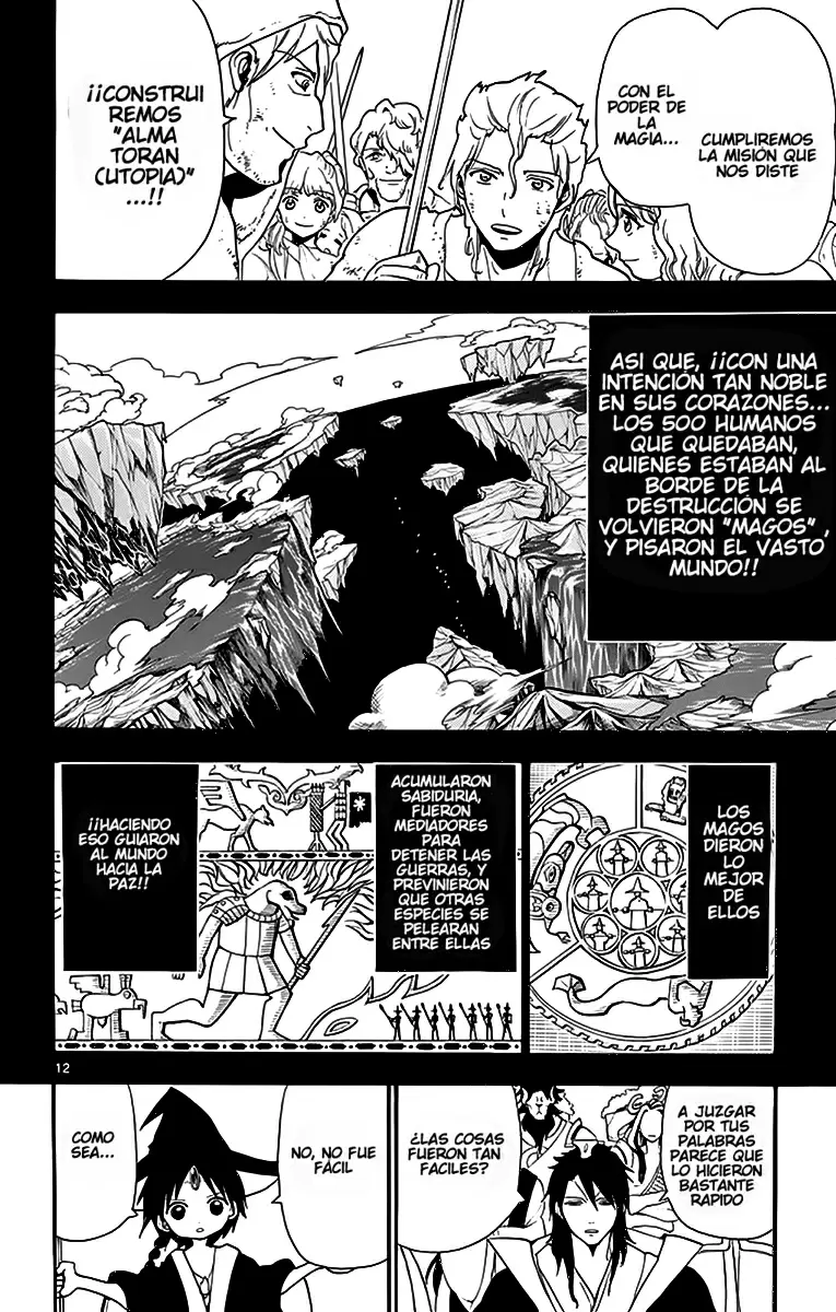 Magi - Labyrinth of Magic capítulo 215, página 12
