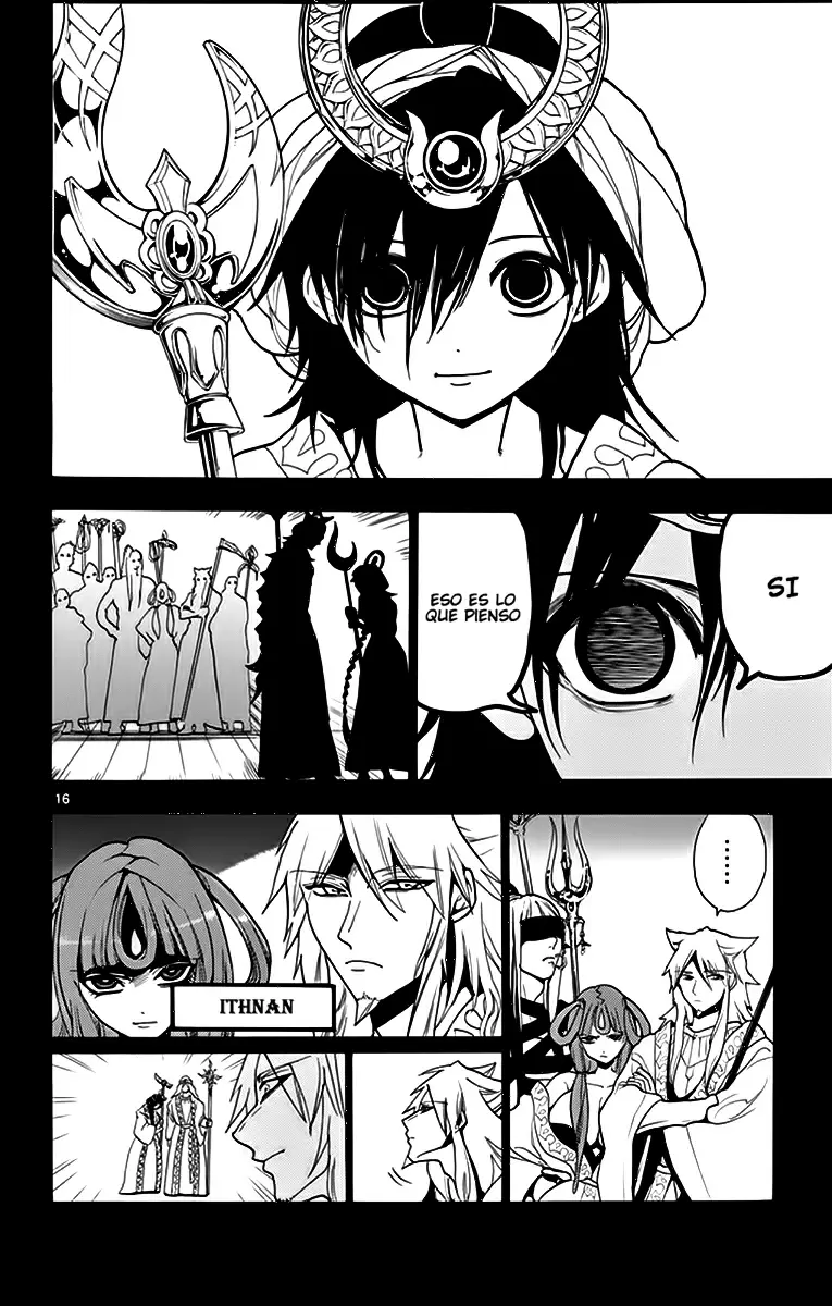 Magi - Labyrinth of Magic capítulo 215, página 16