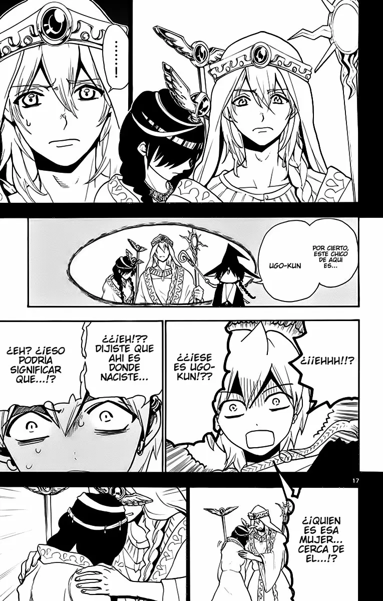 Magi - Labyrinth of Magic capítulo 215, página 17