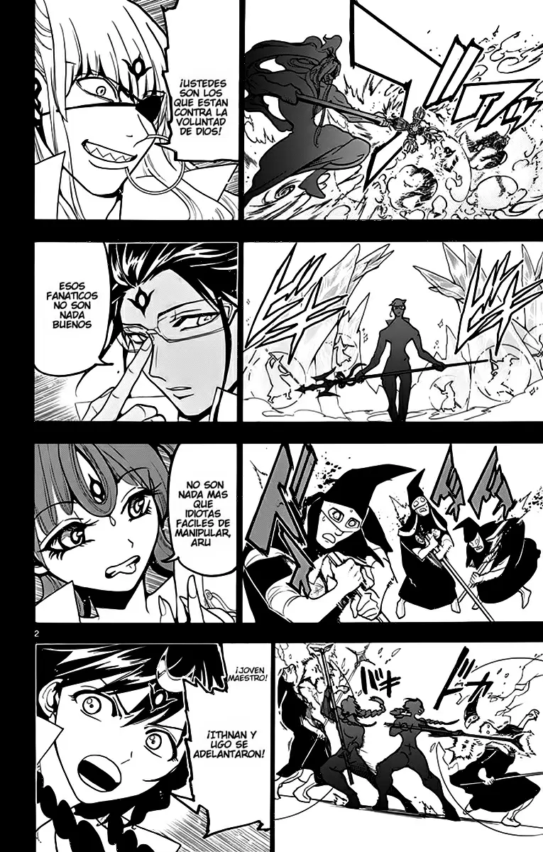 Magi - Labyrinth of Magic capítulo 216, página 2