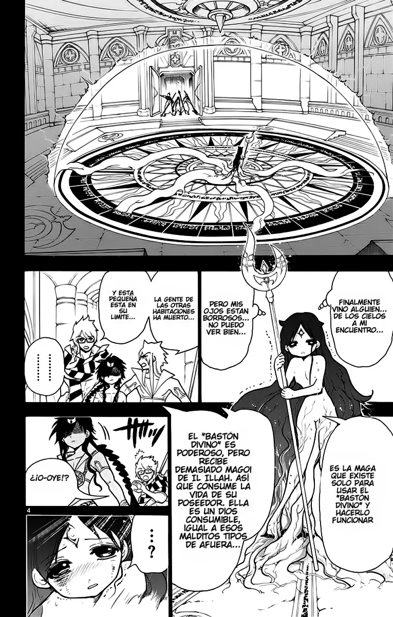 Magi - Labyrinth of Magic capítulo 216, página 4