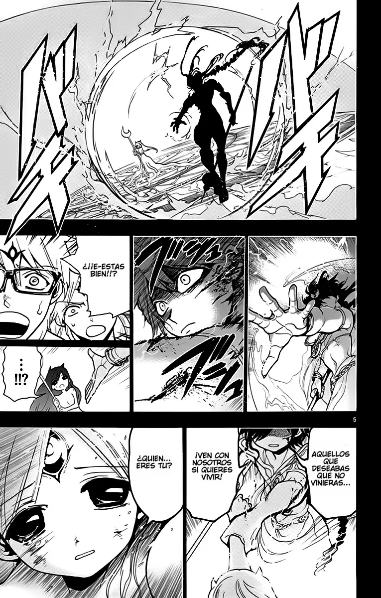 Magi - Labyrinth of Magic capítulo 216, página 5