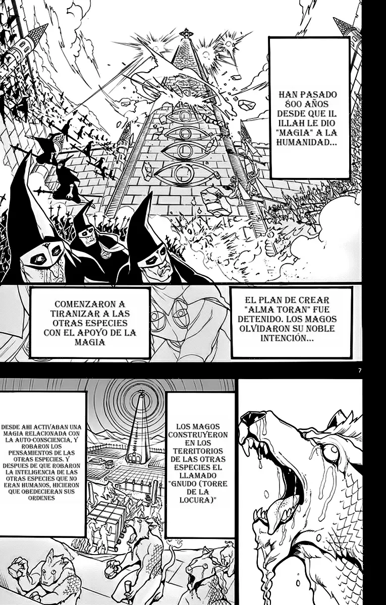 Magi - Labyrinth of Magic capítulo 216, página 7