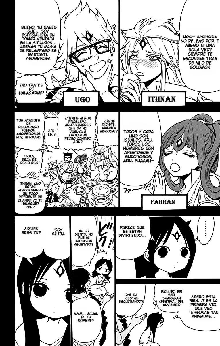 Magi - Labyrinth of Magic capítulo 216, página 10