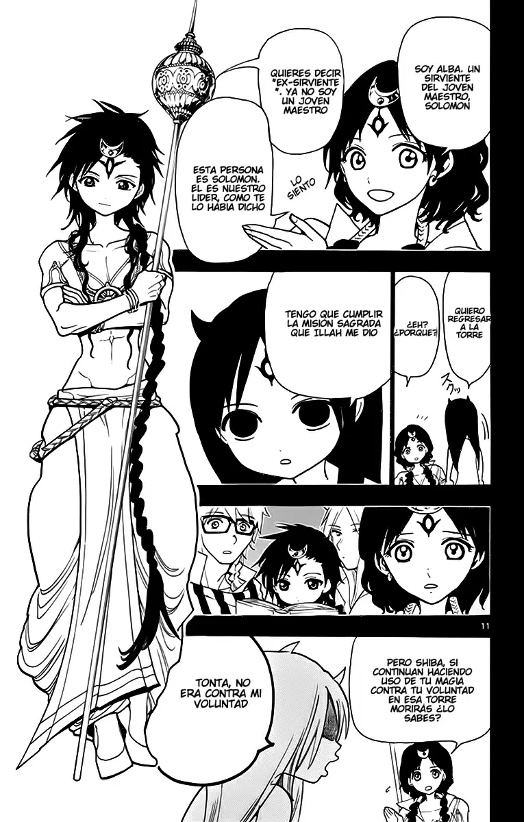 Magi - Labyrinth of Magic capítulo 216, página 11