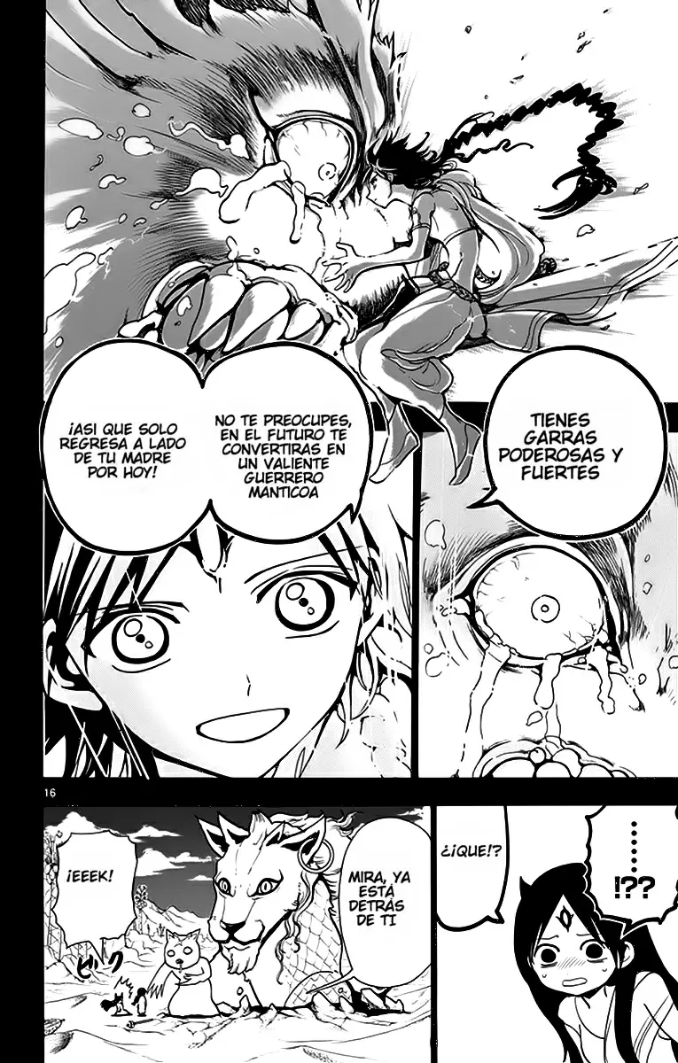 Magi - Labyrinth of Magic capítulo 216, página 16
