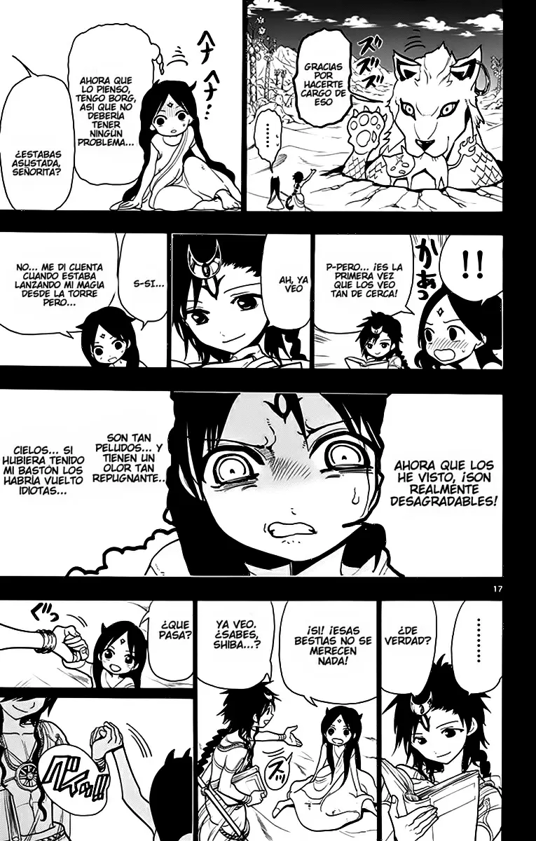 Magi - Labyrinth of Magic capítulo 216, página 17