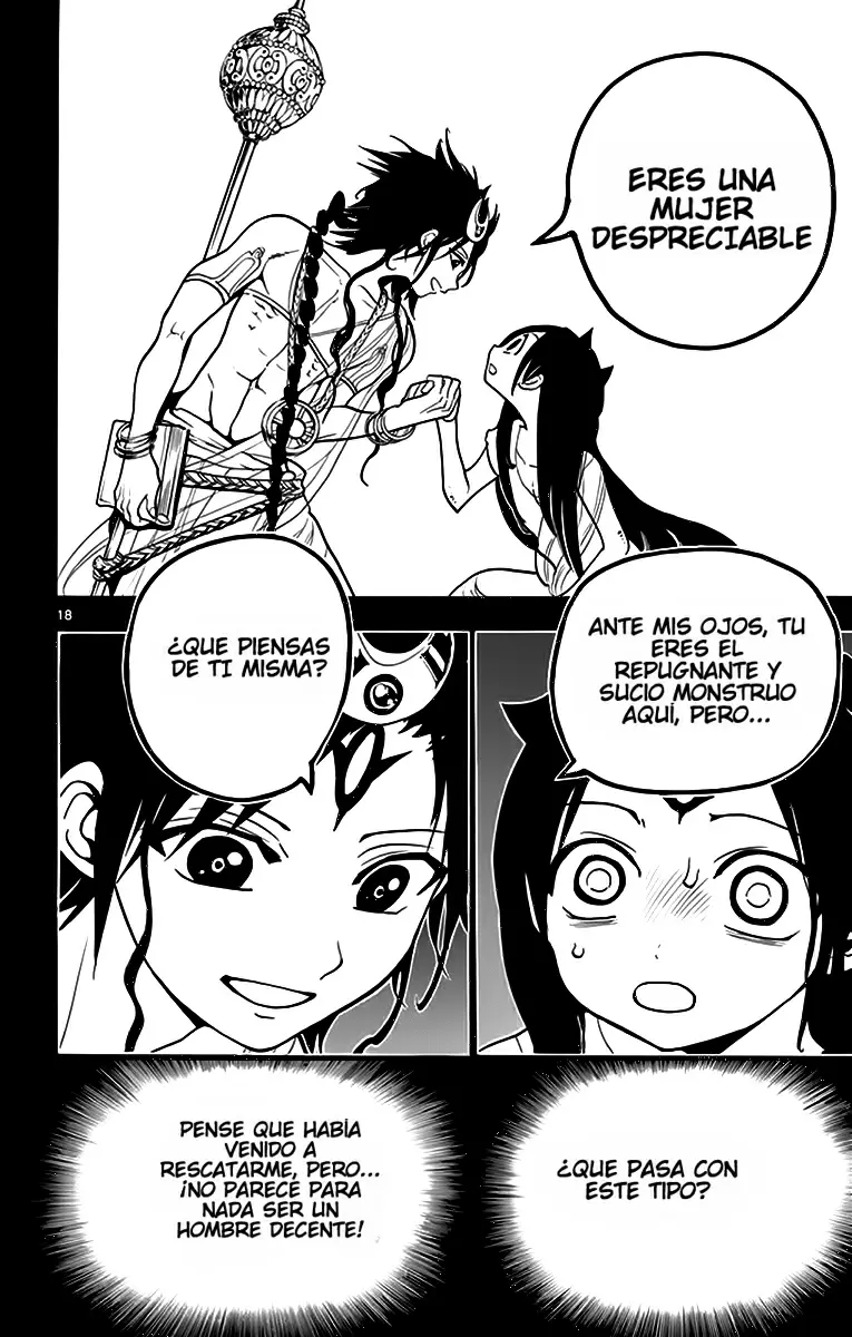 Magi - Labyrinth of Magic capítulo 216, página 18
