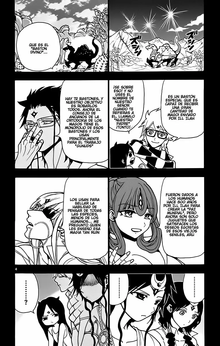 Magi - Labyrinth of Magic capítulo 217, página 4