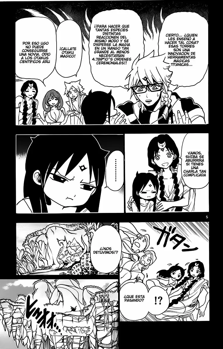 Magi - Labyrinth of Magic capítulo 217, página 5