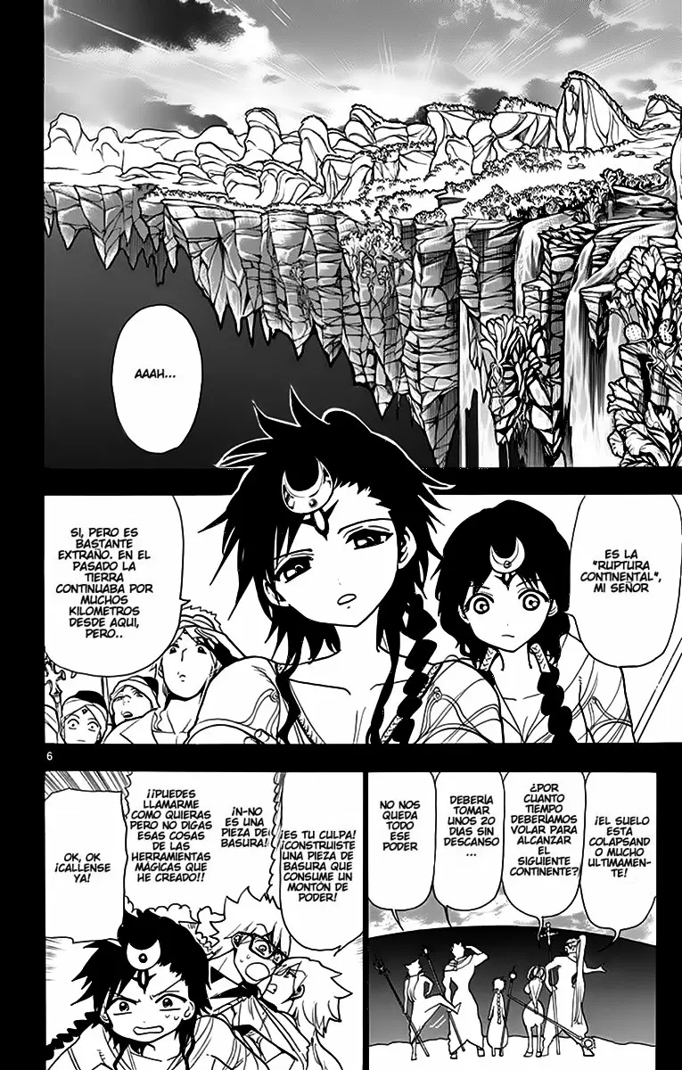 Magi - Labyrinth of Magic capítulo 217, página 6