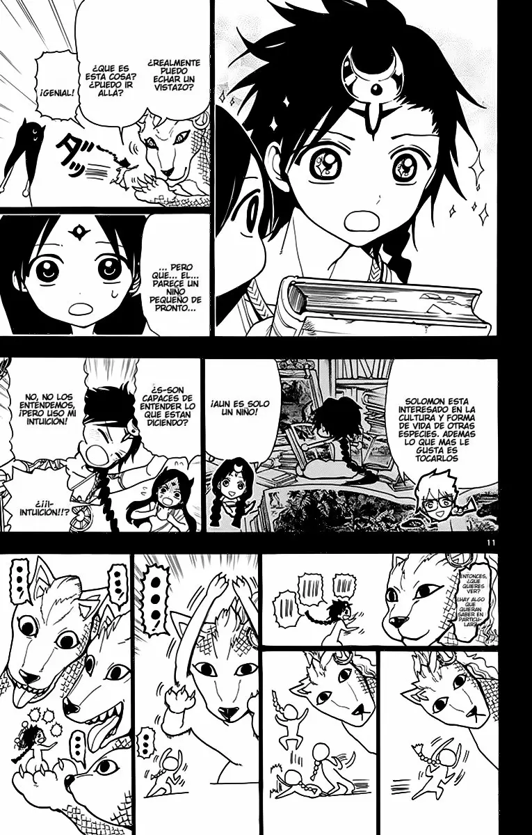 Magi - Labyrinth of Magic capítulo 217, página 11