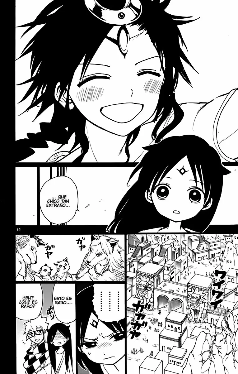 Magi - Labyrinth of Magic capítulo 217, página 12