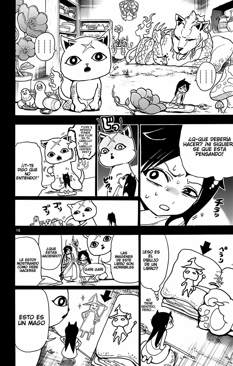 Magi - Labyrinth of Magic capítulo 217, página 16