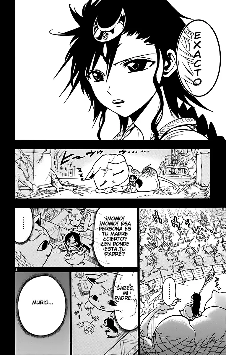 Magi - Labyrinth of Magic capítulo 218, página 2