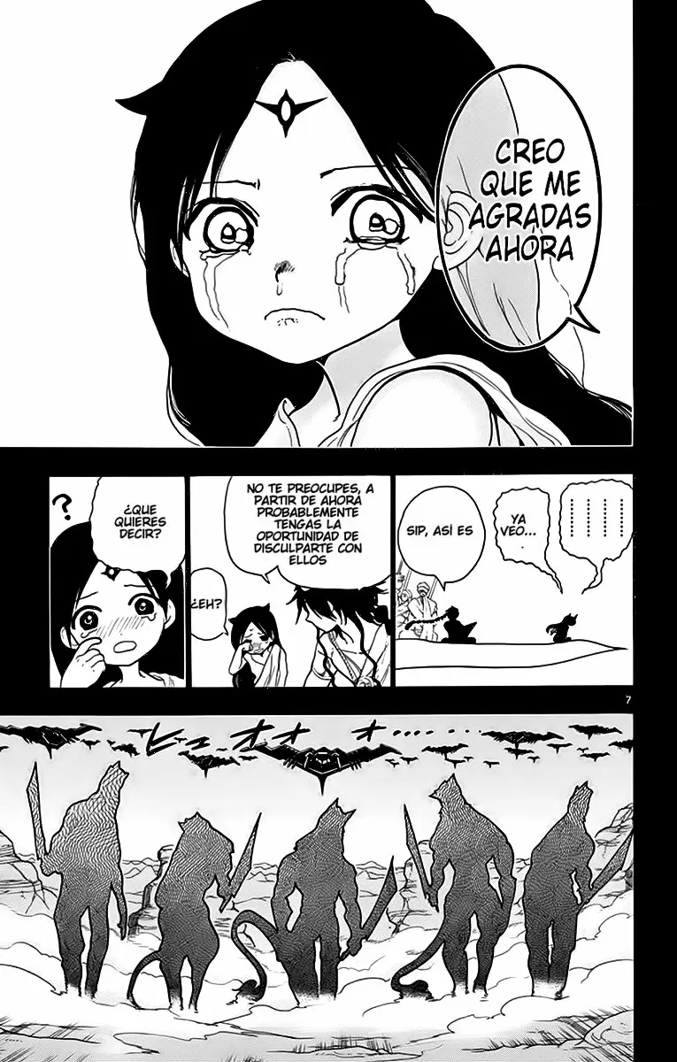 Magi - Labyrinth of Magic capítulo 218, página 7