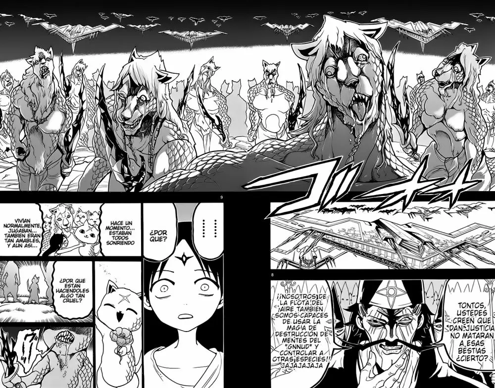 Magi - Labyrinth of Magic capítulo 218, página 8