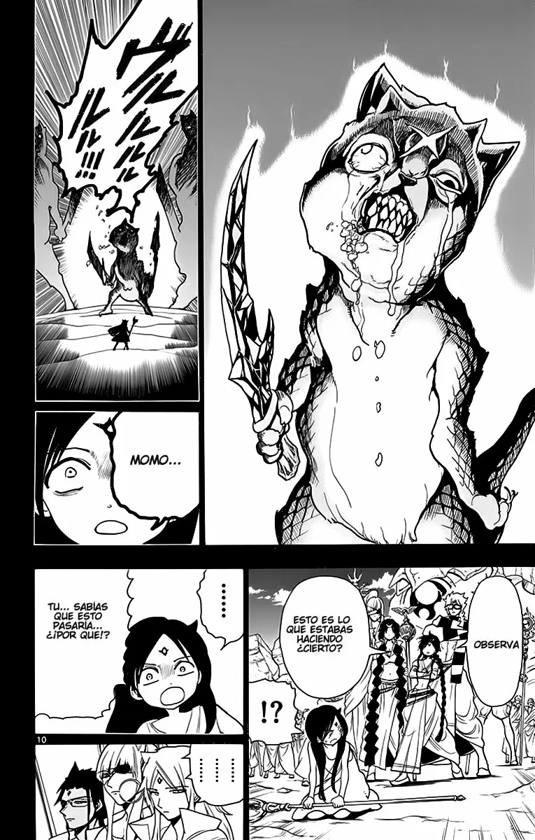Magi - Labyrinth of Magic capítulo 218, página 9