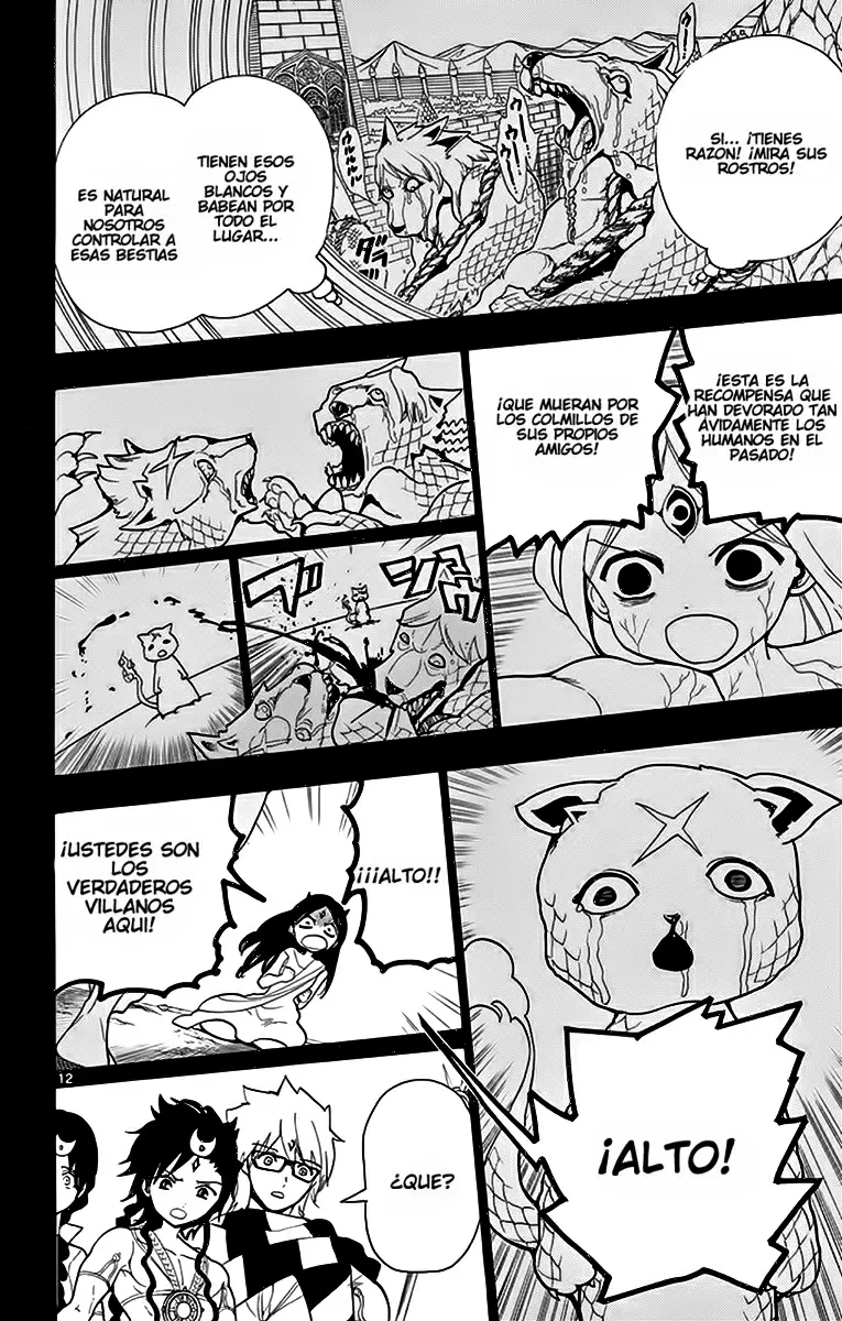 Magi - Labyrinth of Magic capítulo 218, página 11