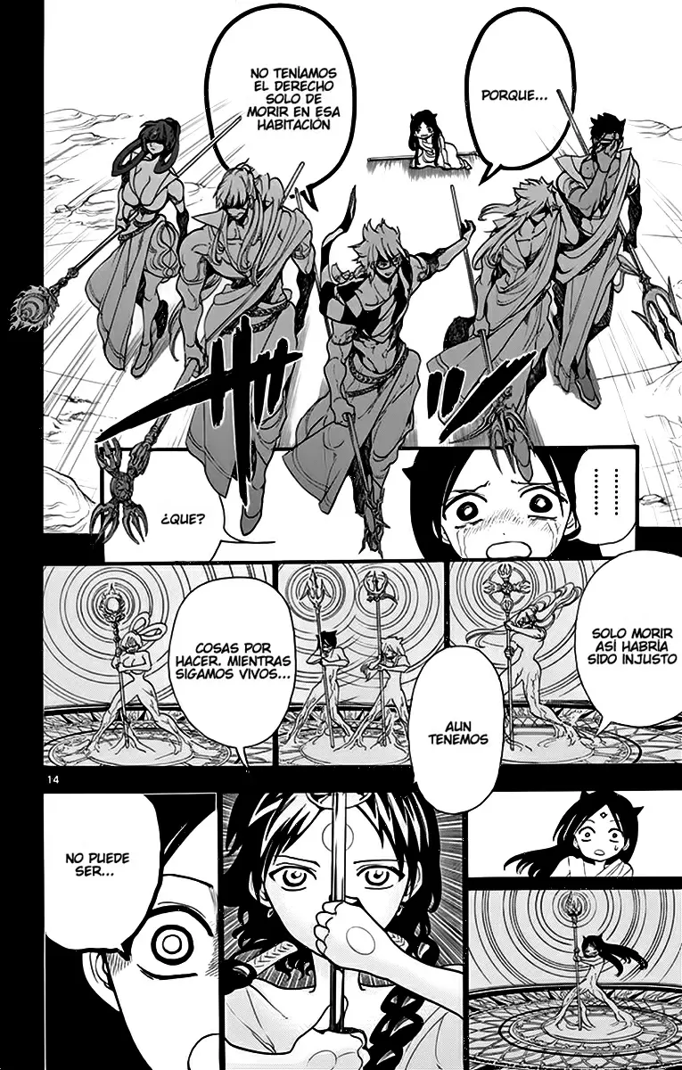 Magi - Labyrinth of Magic capítulo 218, página 13