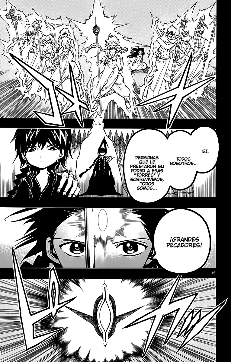 Magi - Labyrinth of Magic capítulo 218, página 14