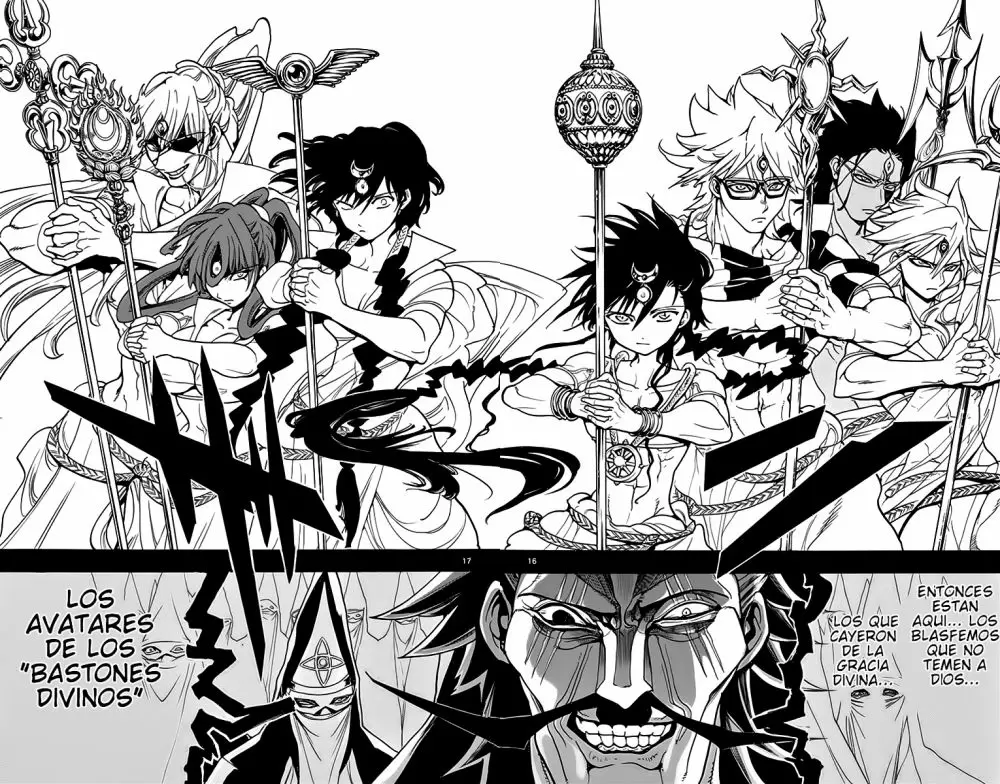 Magi - Labyrinth of Magic capítulo 218, página 15