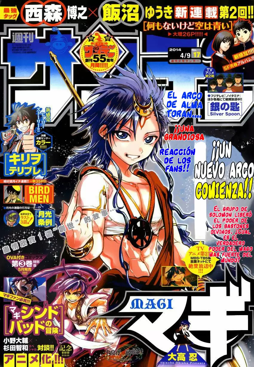 Magi - Labyrinth of Magic capítulo 219, página 1