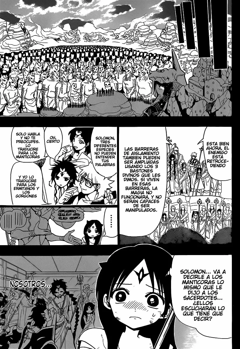 Magi - Labyrinth of Magic capítulo 220, página 9