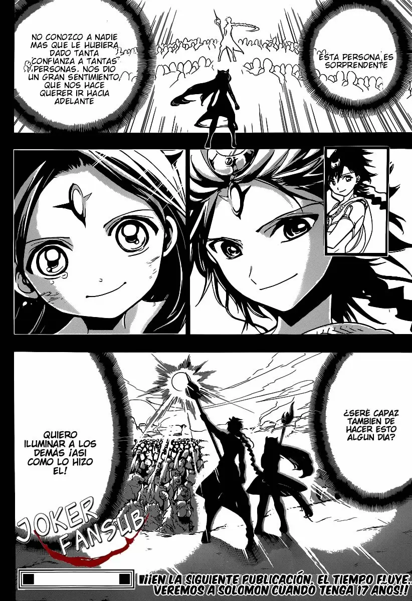 Magi - Labyrinth of Magic capítulo 220, página 18