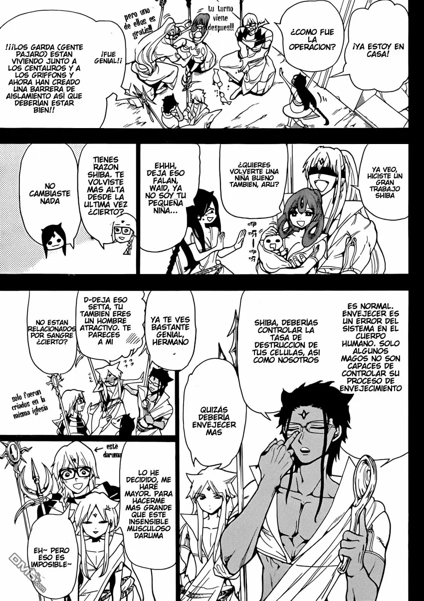 Magi - Labyrinth of Magic capítulo 221, página 8