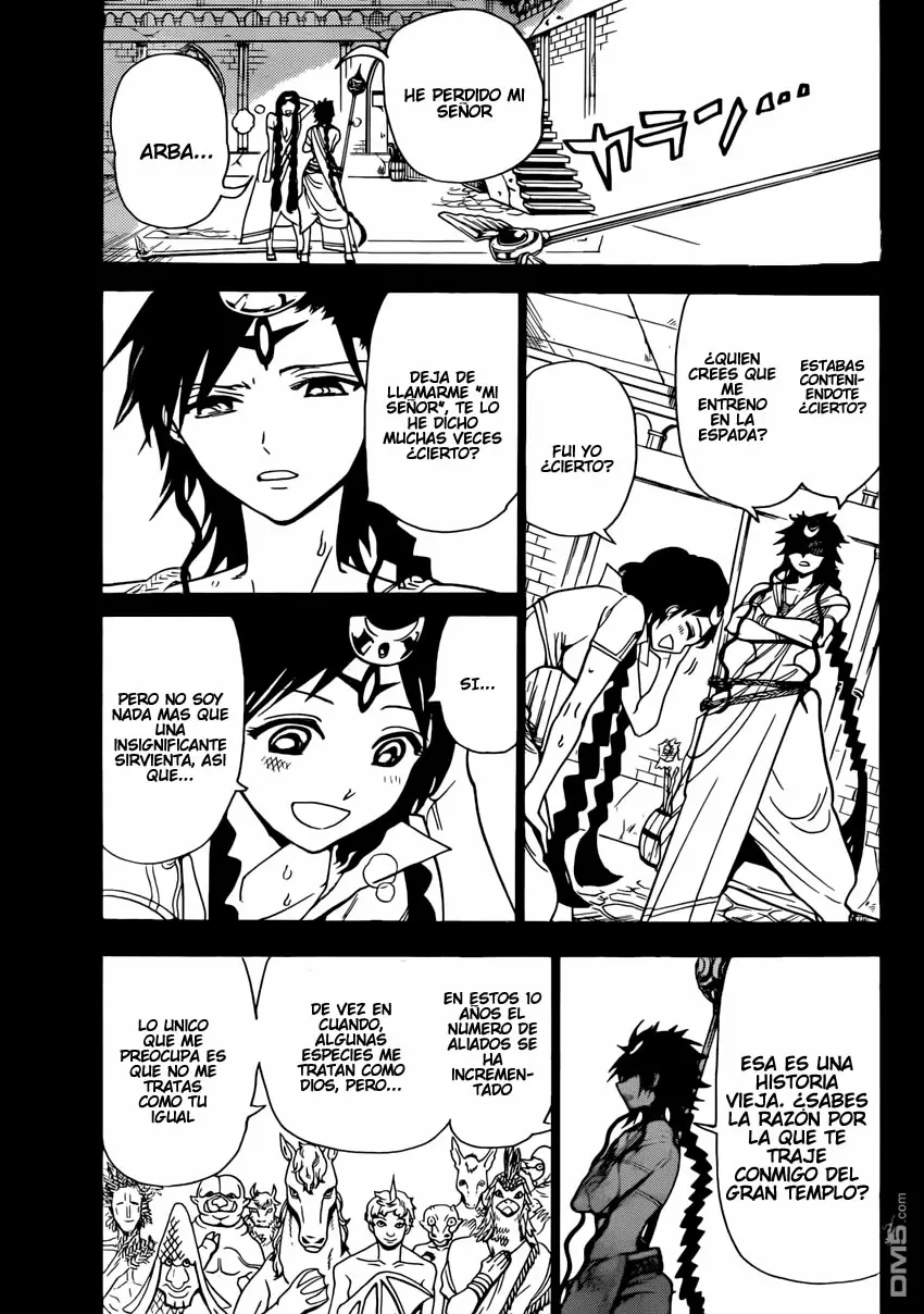 Magi - Labyrinth of Magic capítulo 221, página 14
