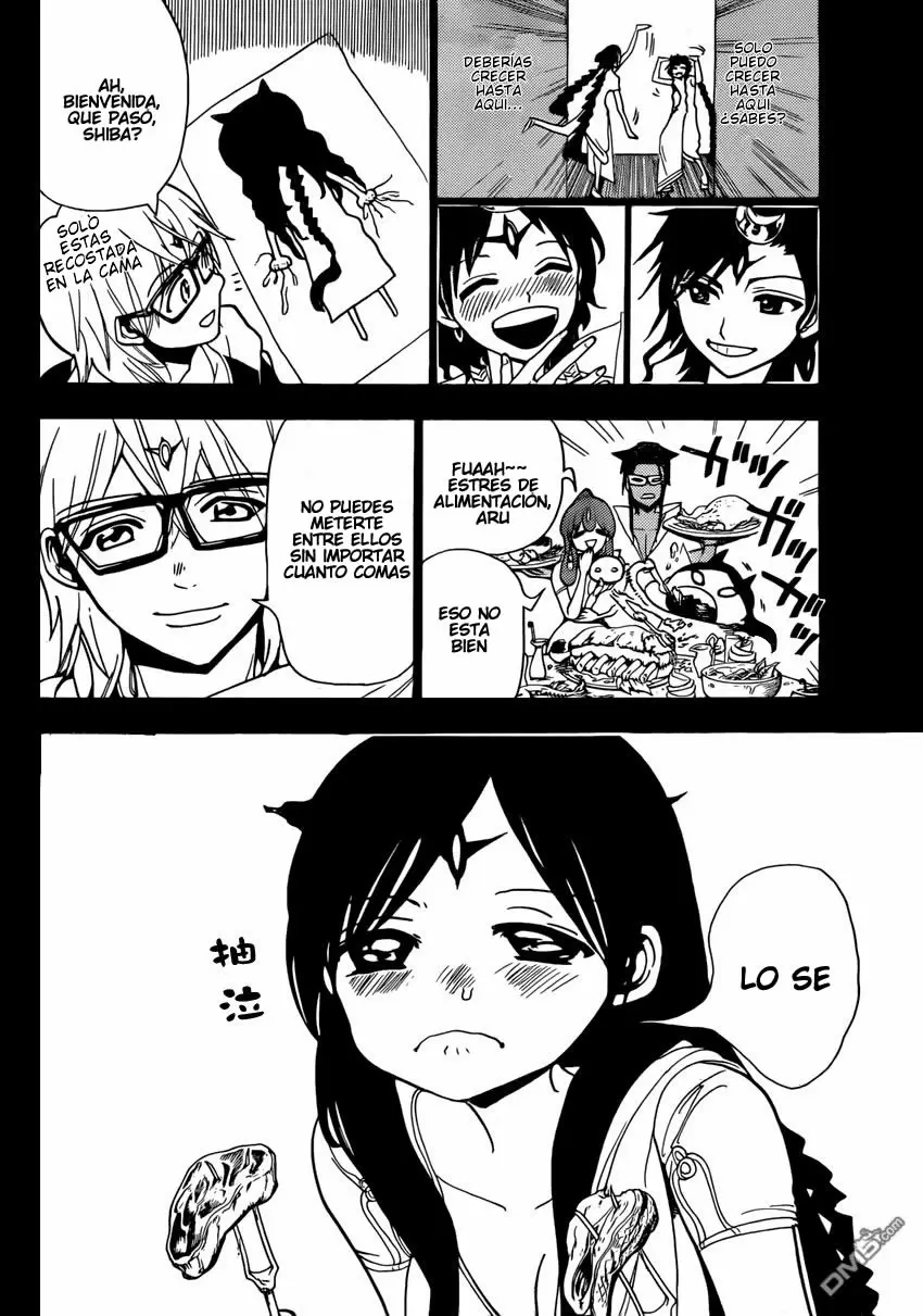 Magi - Labyrinth of Magic capítulo 221, página 17