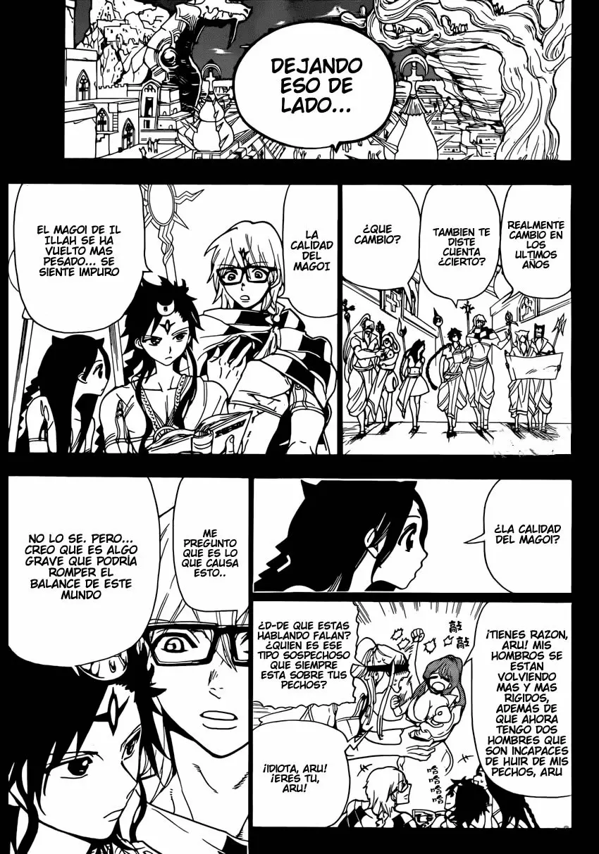 Magi - Labyrinth of Magic capítulo 221, página 18